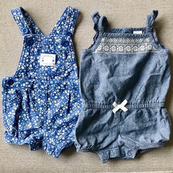 Carter's Other - Carters 6mo Rompers
